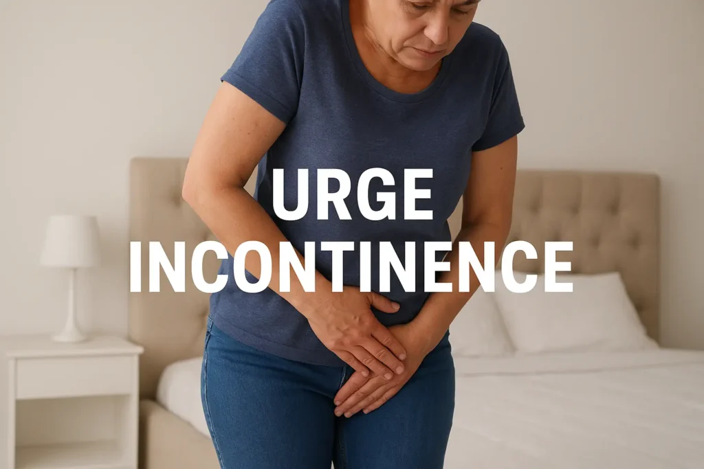 how to manage urge incontinence Merthyr Tydfil symptoms