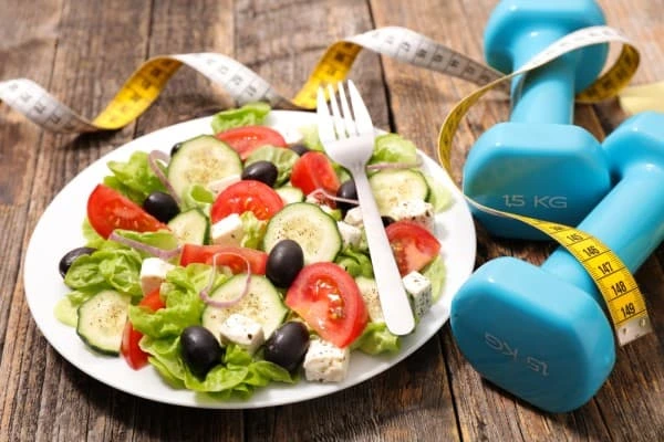 Example of good diet and exercise Merthyr Tydfil